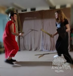 Δραματοποίηση Ιλιάδας – Οδύσσειας από τους μαθητές της Α΄ και Β΄ Γυμνασίου